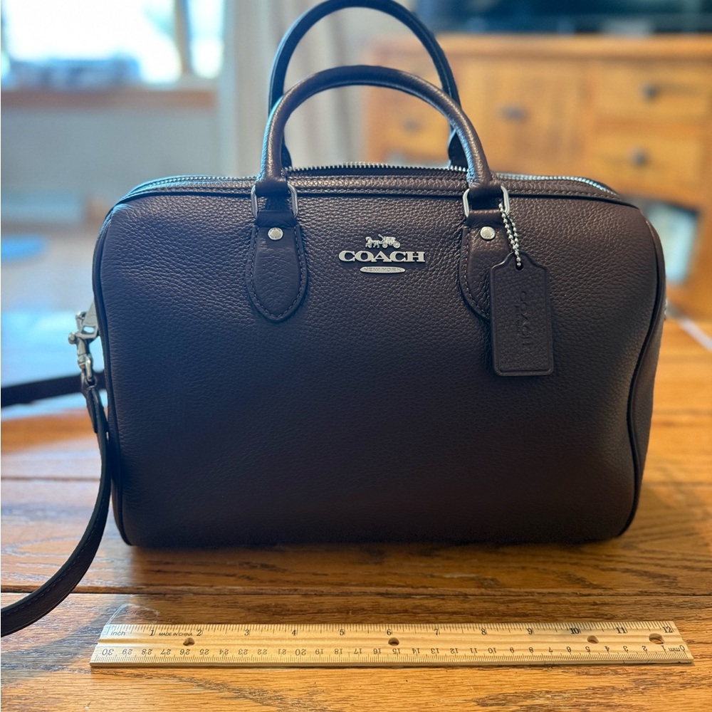 Coach Large Rowan Satchel in Maple